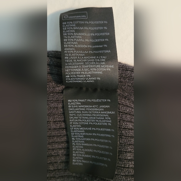 Ribbed knit beanie hat - Picture 7 of 9